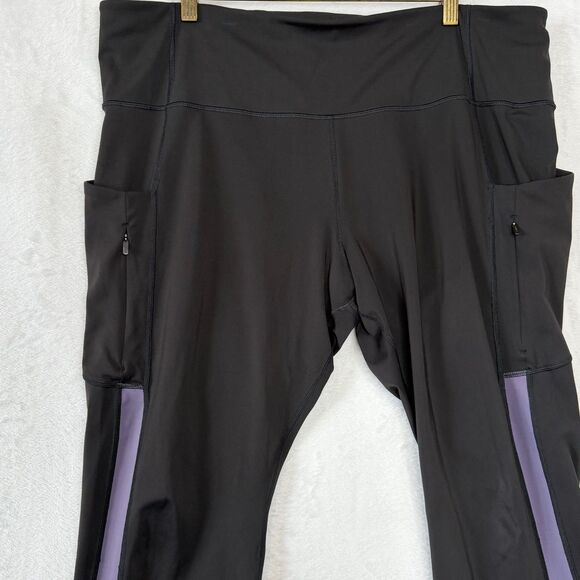 Athleta Ultimate Stash Craft Tight Size 2X Black Sport Gym Yoga Athleisure - Picture 4 of 16